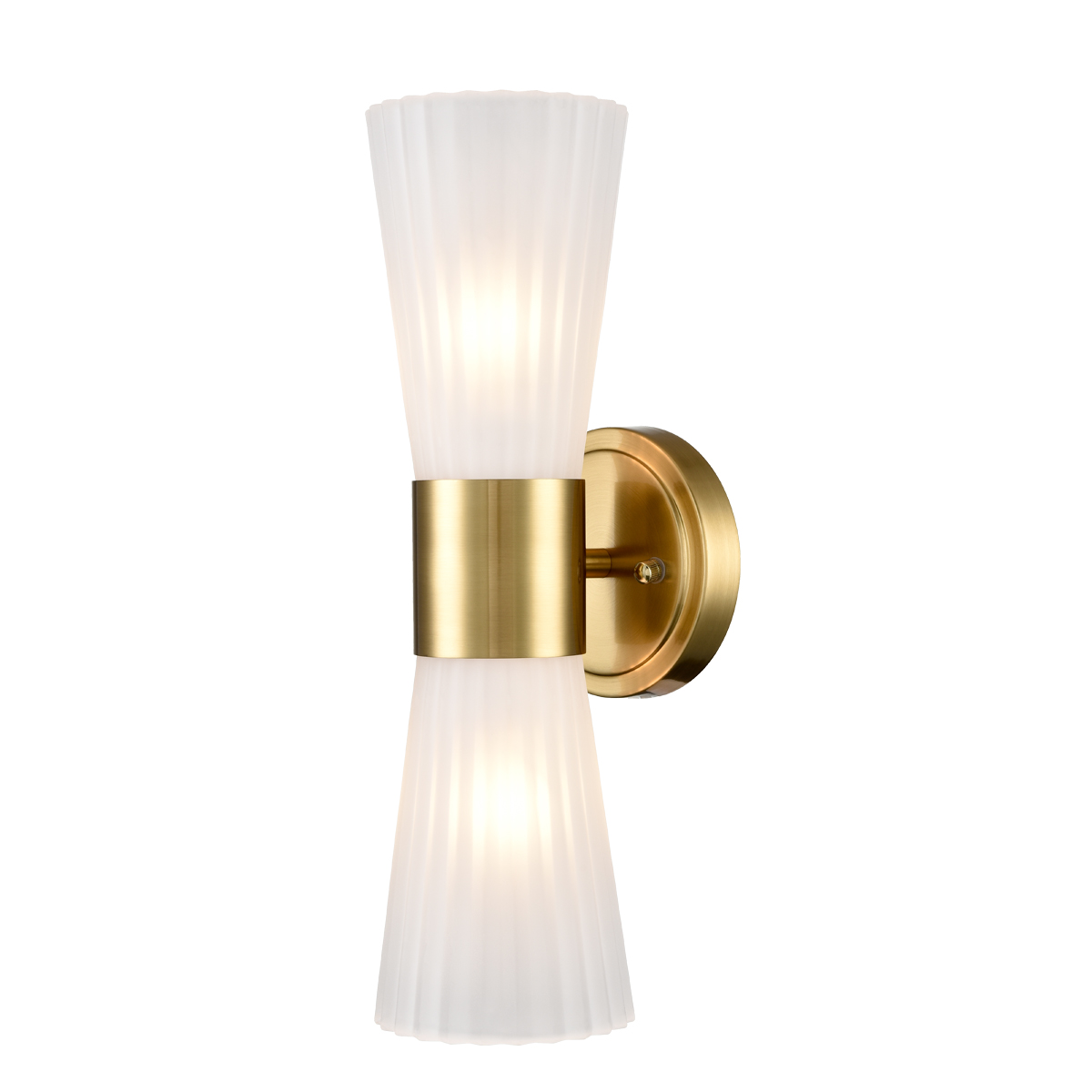 Modern Wall Vanity Light Fixture Gold Wall Sconce, Adjustable Direction Up Down