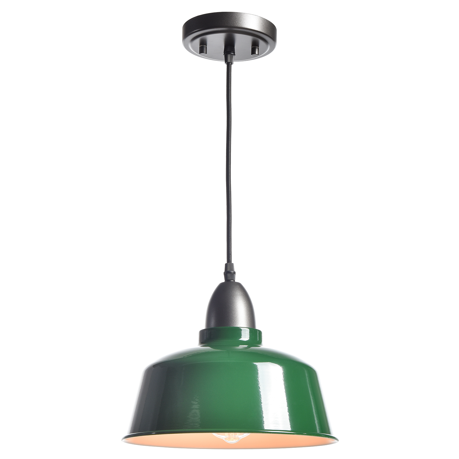 Green Pendant Light Fixture Dome Kitchen Island Pendant Lights 