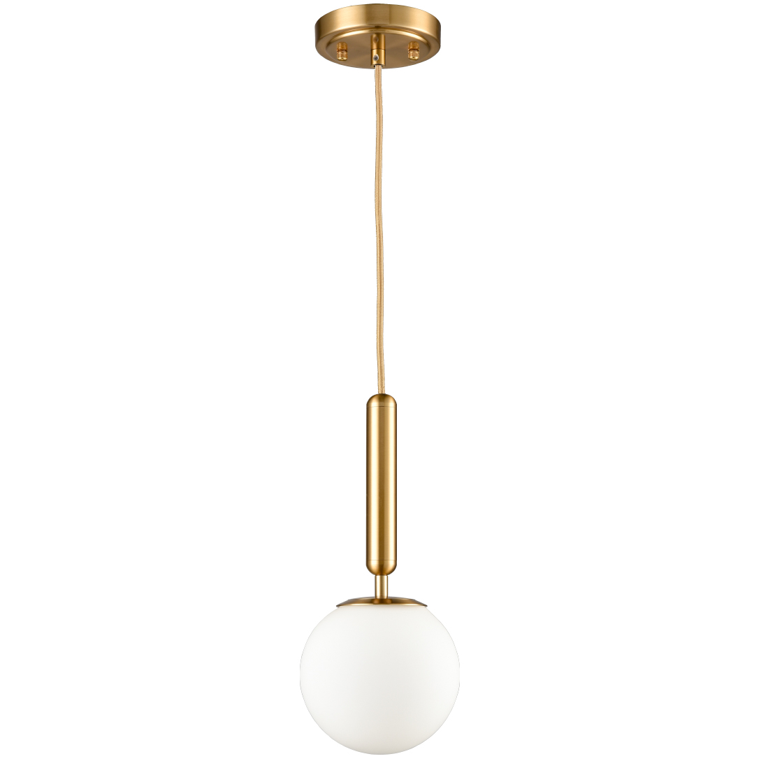 Kitchen Island Gold Globe Pendant Light