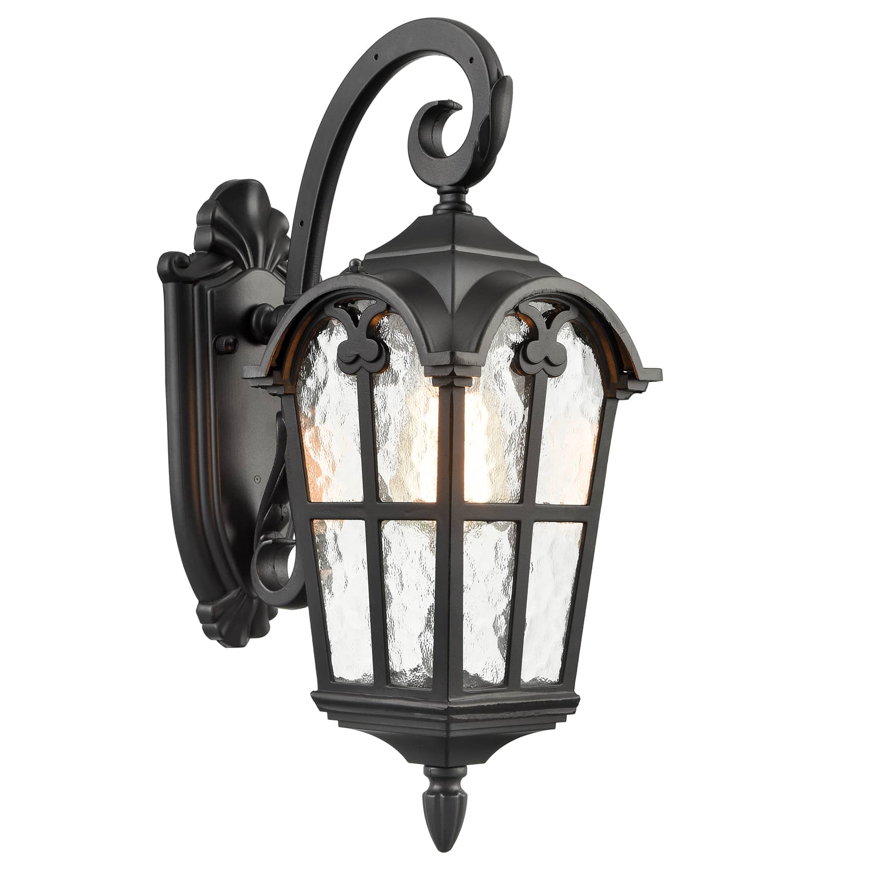 Outdoor Wall Light Fixture Black Waterproof Exterior Wall Lantern