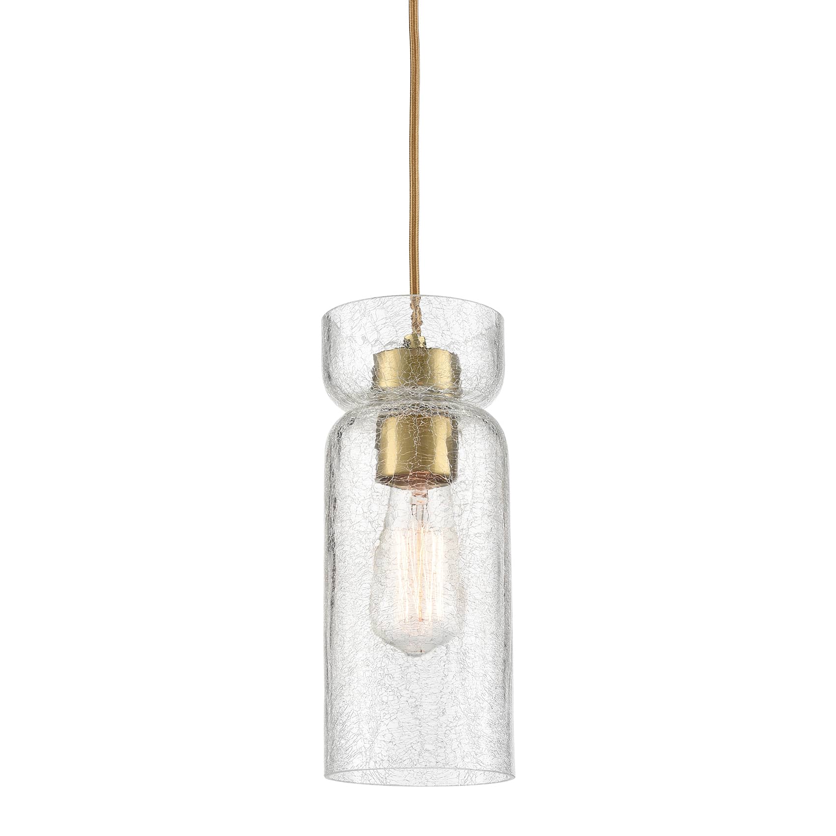 Modern Gold Kitchen Pendant Light Adjustable Hanging Light