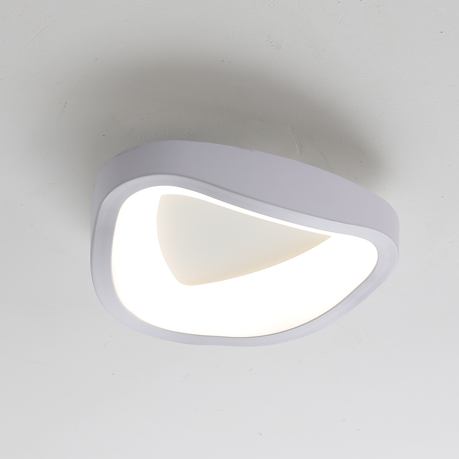 Led Flush Mount Ceiling Light Black  4000K 10W 8-inch