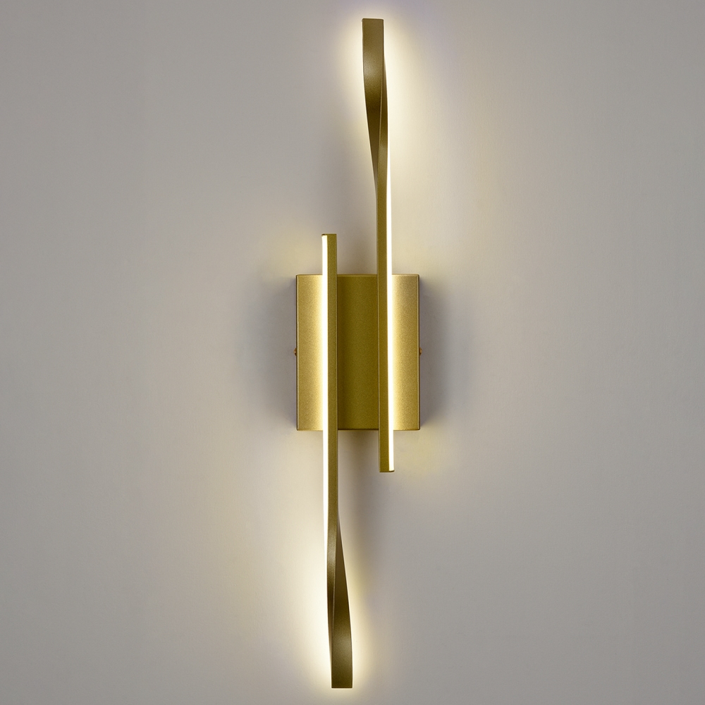 Gold Led Bathroom Vanity Light Bar Over Mirror Sconce Wall Lighting Indoor