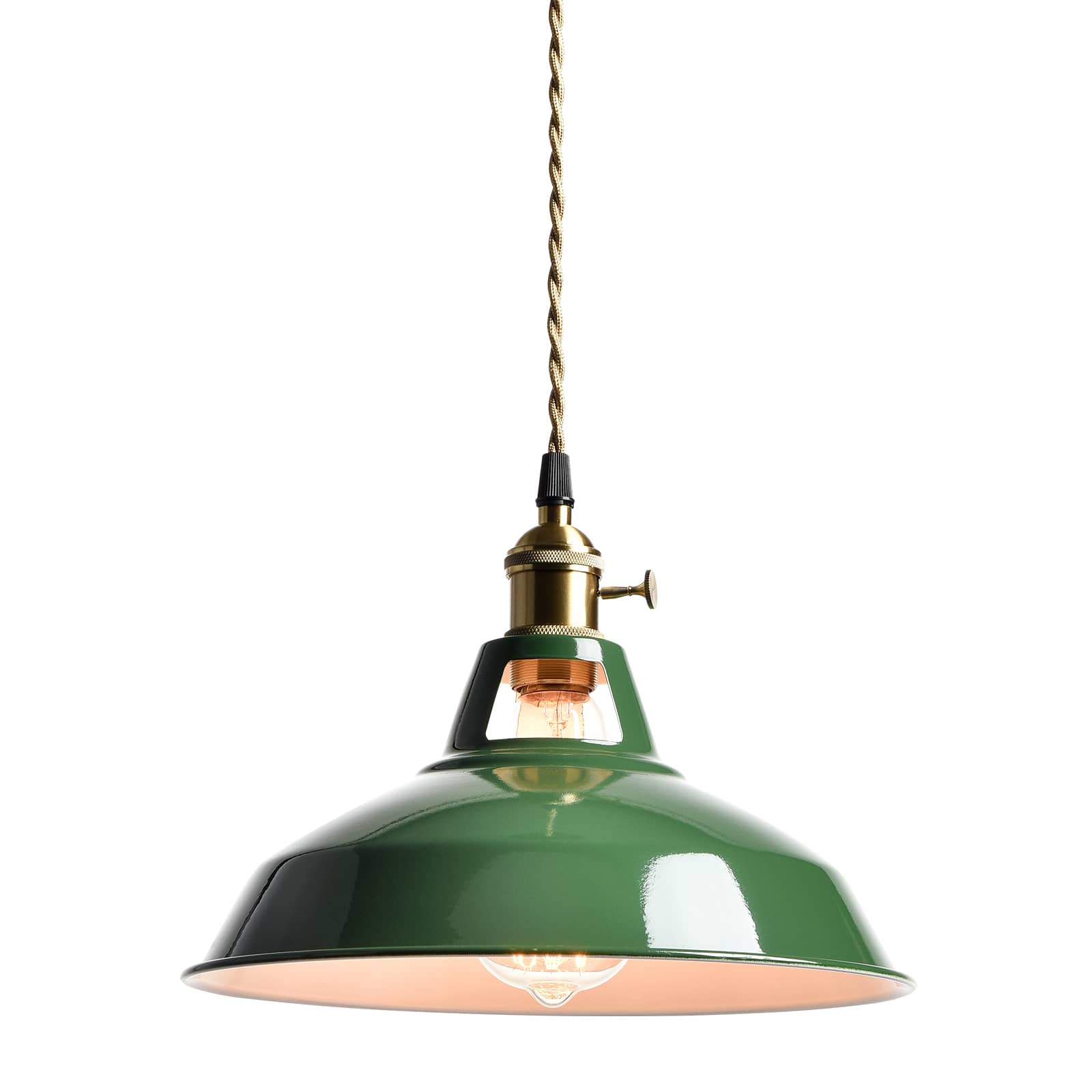 Macaron Green Pendant Lights Metal Barn Pendant Light