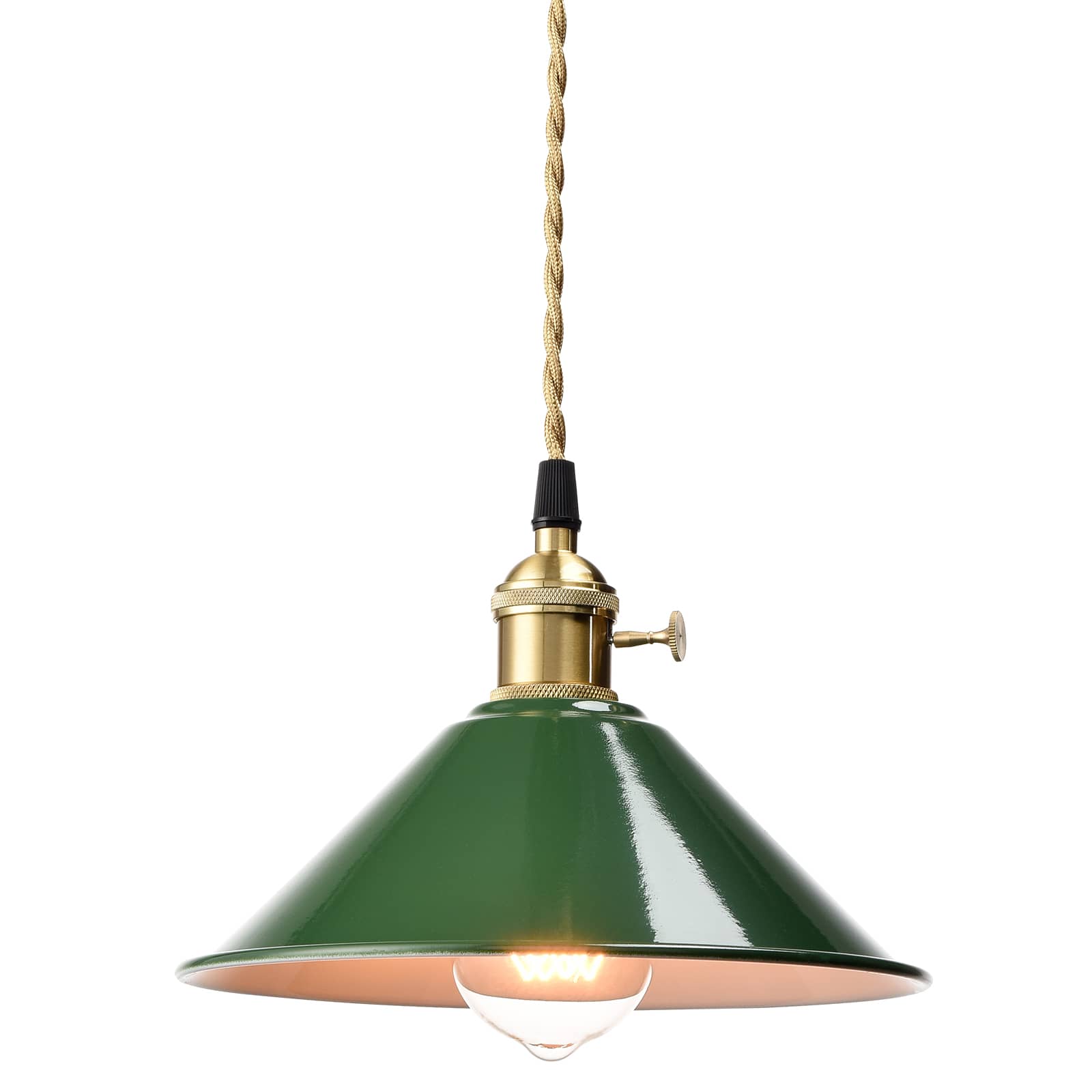 Modern mini Green Pendant Light Kitchen Island with Switch