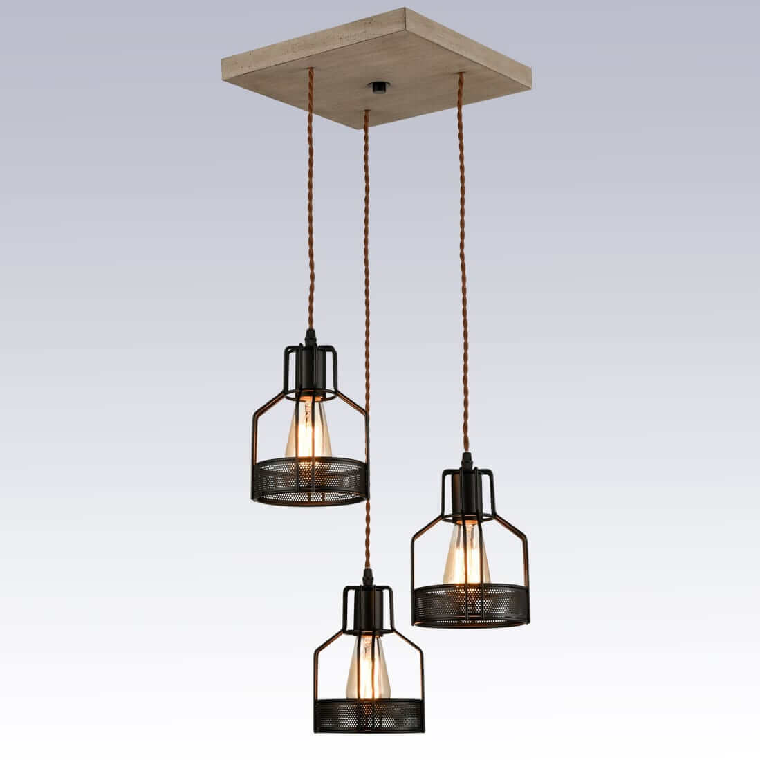 Kitchen Vintage Ceiling Pendant Hanging Lighting Fixture With