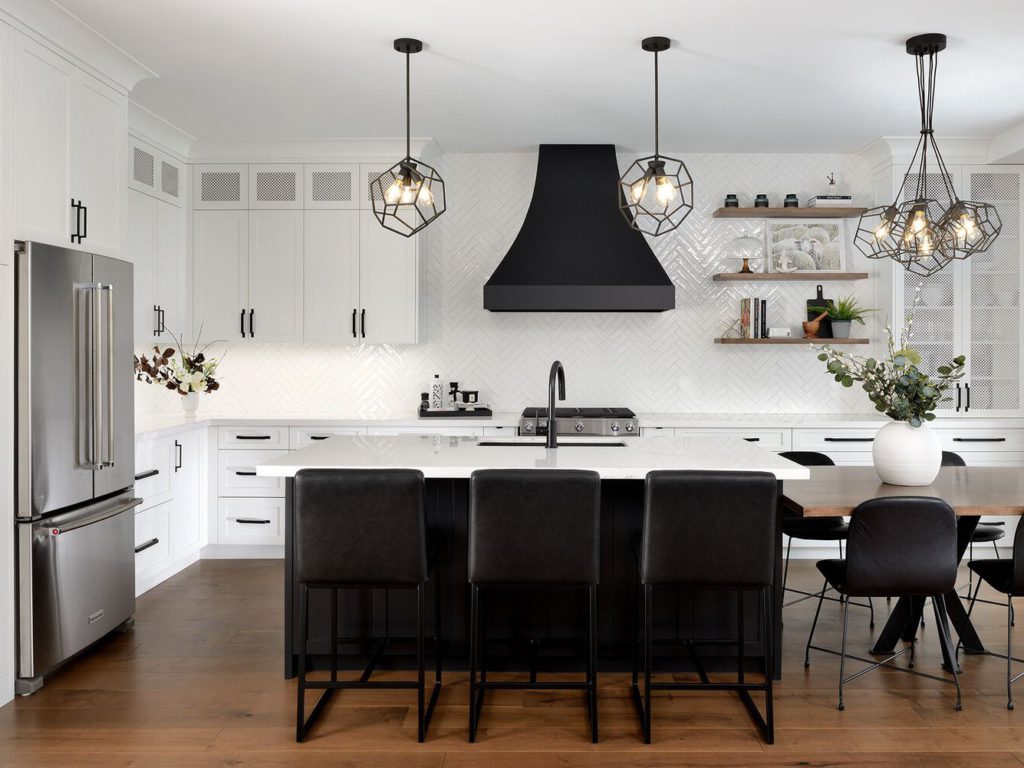 black kitchen light fixtures